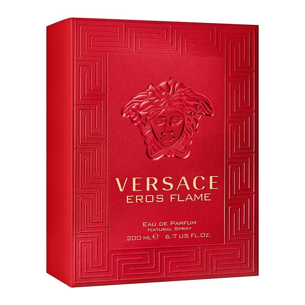 Versace Eros Flame Eau de Parfum (200ml) | Mediterranean Glamour Fragrance