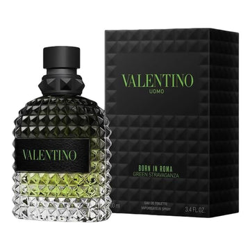 Valentino Uomo Born In Roma Green Stravaganza Eau de Toilette (100ml) | Roman Couture Fragrance