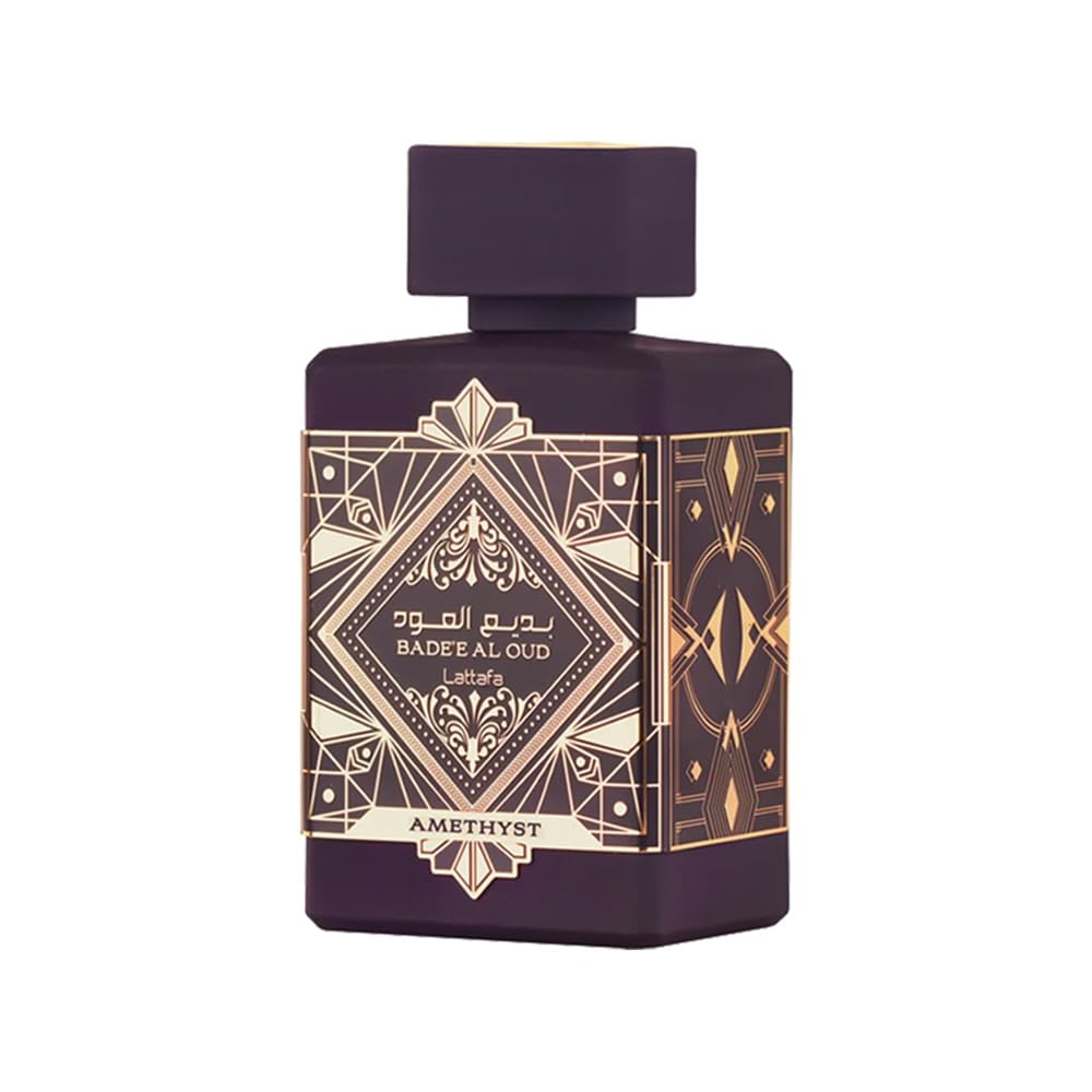 Lattafa Bade'e Al Oud Amethyst 3.4 fl oz / 100 ml – Elegant Unisex Eau de Parfum, Fast USA Ship
