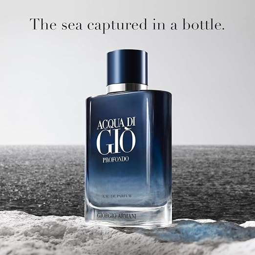 Giorgio Armani Acqua di Giò Profondo (3.4 oz / 100 ml) – 70% Off Designer Perfume for Unisex