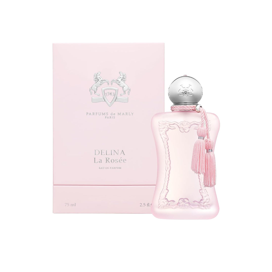 Parfums de Marly Delina Exclusif 2.5 Ounce / 75ml – Elegant Unisex Eau de Parfum, Fast USA Ship