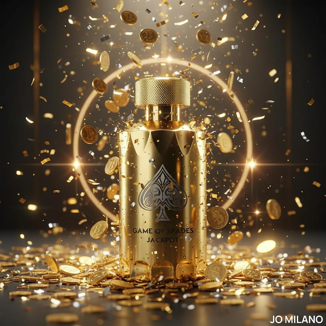 Jo Milano Game of Spades Jackpot – 3.4 fl oz / 100 ml Unisex Fragrance | Fast US Delivery