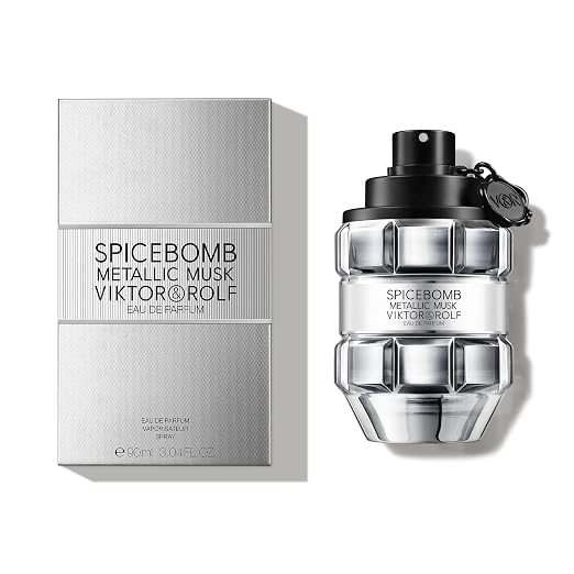 Viktor & Rolf Spicebomb Metallic Musk 3.0 oz / 90 ml for Unisex | Genuine Designer Fragrance – Free Delivery