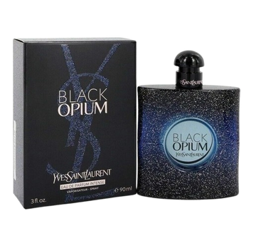Yves Saint Laurent Black Opium Intense 3.0 oz / 90 ml for Unisex | Genuine Designer Fragrance – Free Delivery